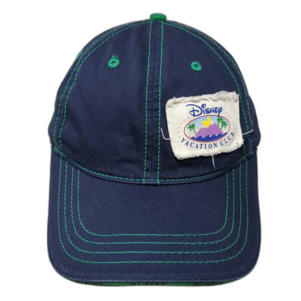 Disney Baseball Cap Blue One Size Vacation Club S.S. Member Cruise 2009 Hat